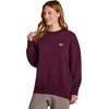 image:imageReebok Womens Classic Oversized Crewneck SweatshirtBlack Cherry