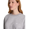 image:imageReebok Womens Classic Oversized Crewneck SweatshirtGrey Heather