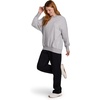 image:imageReebok Womens Classic Oversized Crewneck SweatshirtGrey Heather