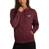 image:imageReebok Womens Classic Full Zip Fleece Hoodie Red Velvet Medium