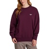 image:imageReebok Womens Classic Oversized Crewneck SweatshirtBlack Cherry